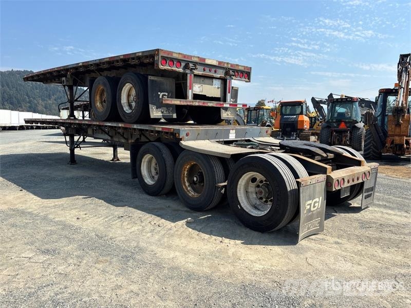 Lode King 32 ft Super B-Train Lead Flatbed Trailer Plato/keson prikolice