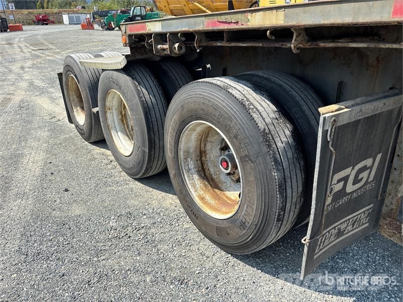 Lode King 32 ft Super B-Train Lead Flatbed Trailer Plato/keson prikolice
