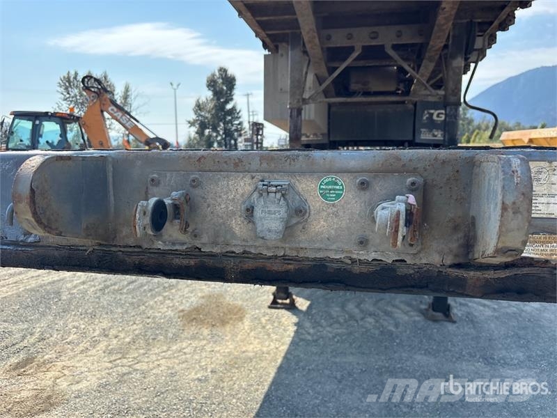 Lode King 32 ft Super B-Train Lead Flatbed Trailer Plato/keson prikolice