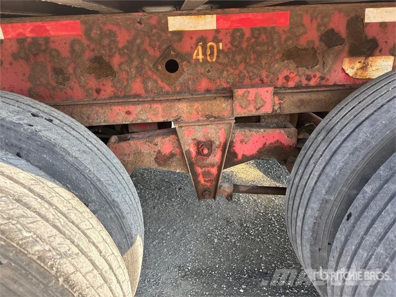 Lode King 53 ft Tri/A Extendable Container Trailer Remolques portacontenedores