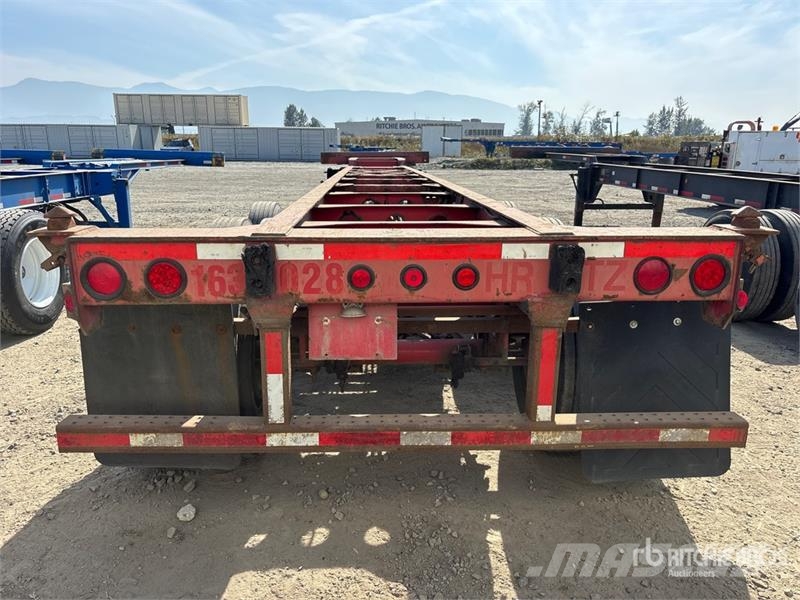 Lode King 53 ft Tri/A Extendable Container Trailer 貨櫃框架拖車