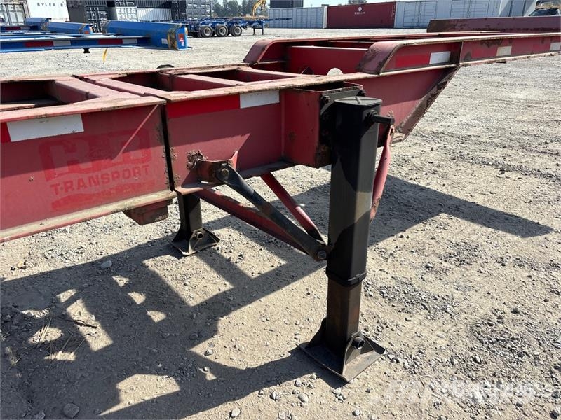 Lode King 53 ft Tri/A Extendable Container Trailer 貨櫃框架拖車