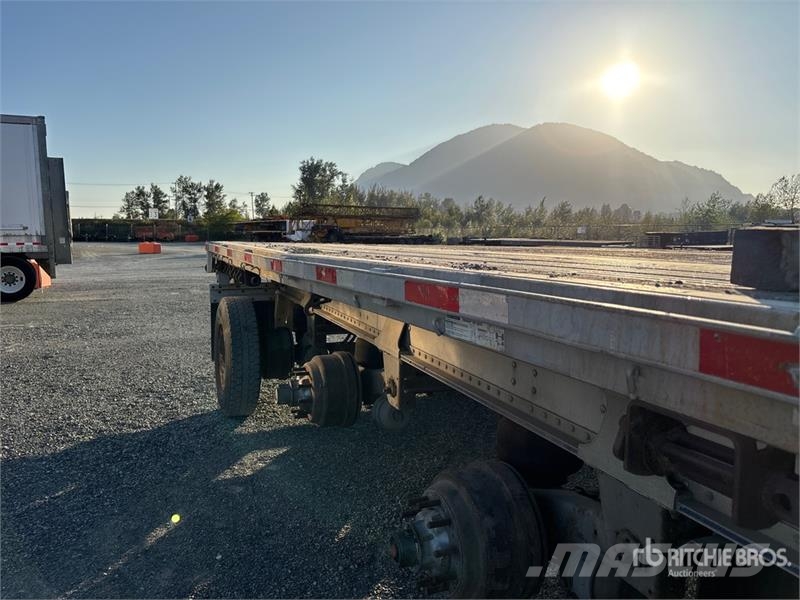 Lode King 53 ft Tri/A Flatbed Trailer Remolques de cama baja