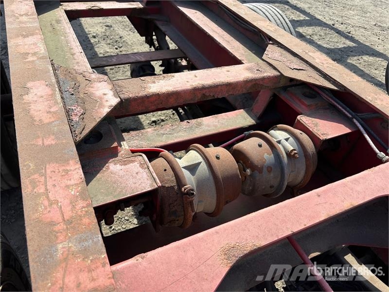 Lode King 53 ft Tri/A Extendable Container Trailer 貨櫃框架拖車