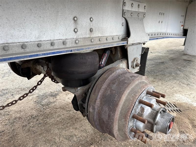 Lode King 53 ft Tri/A Flatbed Trailer Platformas/izkraušana no sāniem