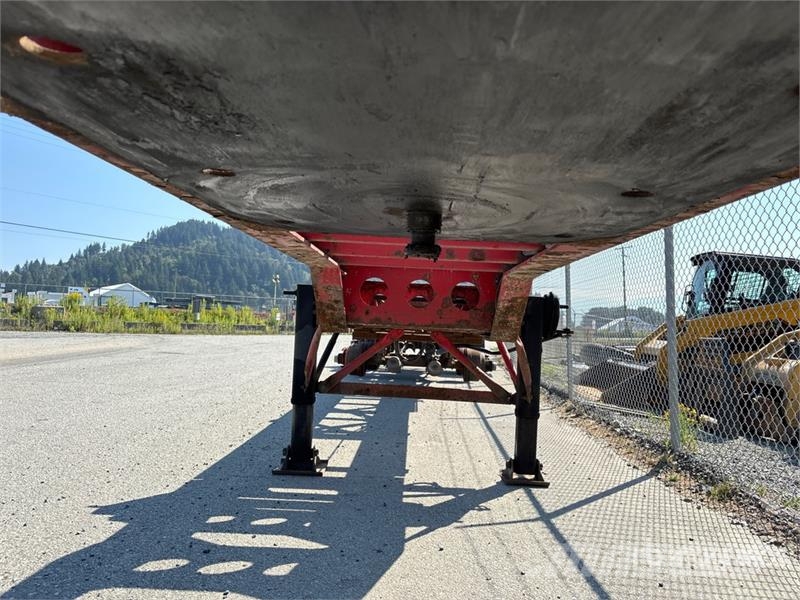 Lode King 53 ft Tri/A Extendable Container Trailer Anhænger med containerramme