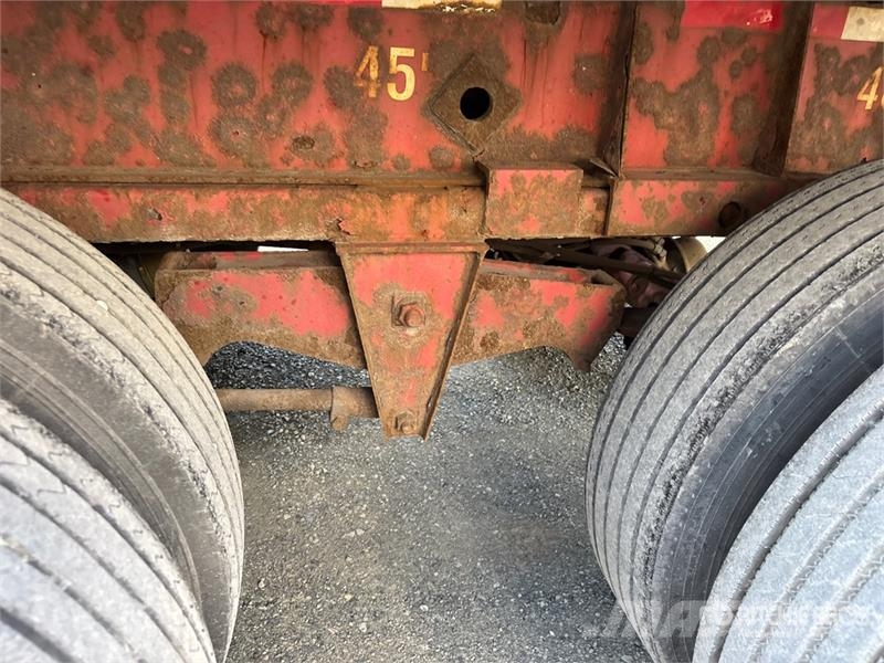 Lode King 53 ft Tri/A Extendable Container Trailer Remolques portacontenedores