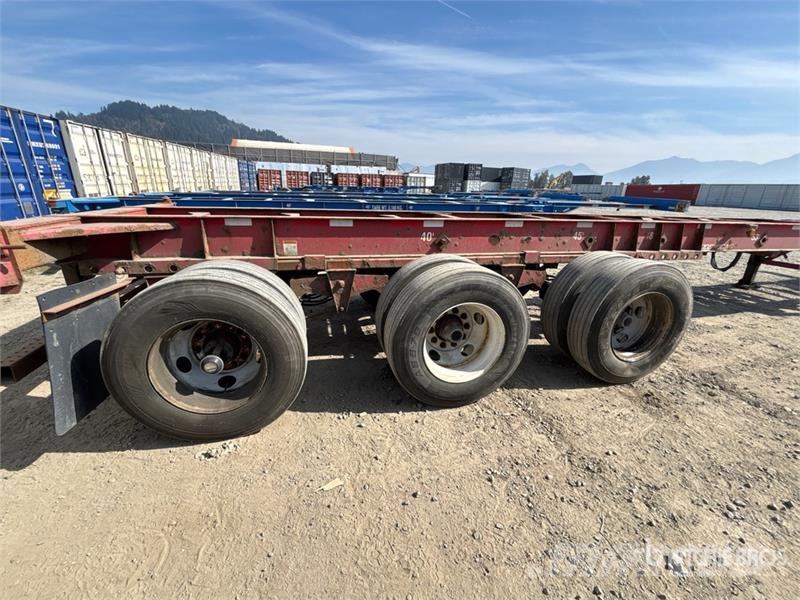 Lode King 53 ft Tri/A Extendable Container Trailer 貨櫃框架拖車