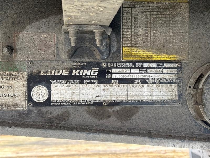 Lode King SDG533 53 ft Tri/A Step Deck Trailer (Unused) Низкорамные прицепы