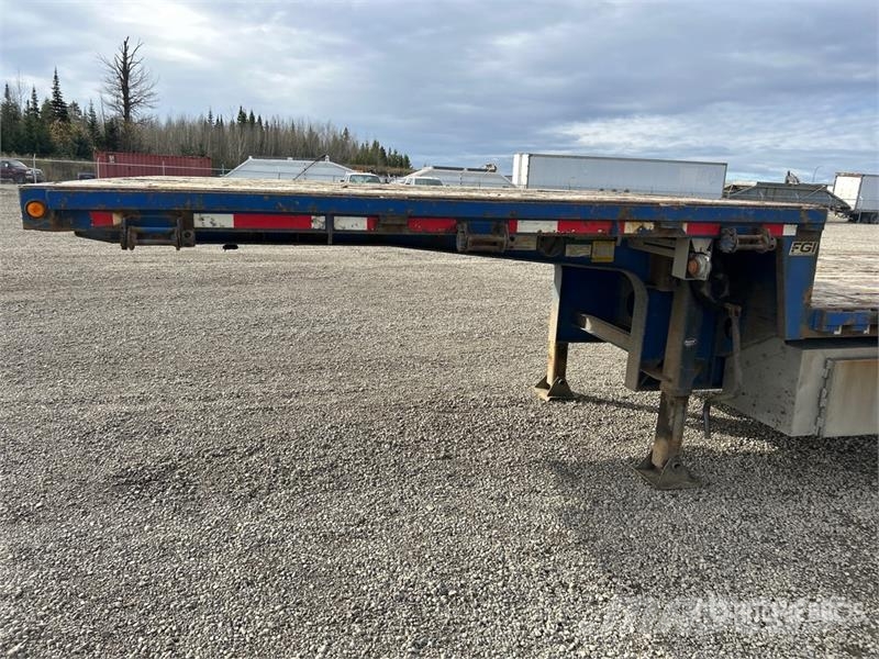 Lode King Step Deck Trailer Mélybölcsős