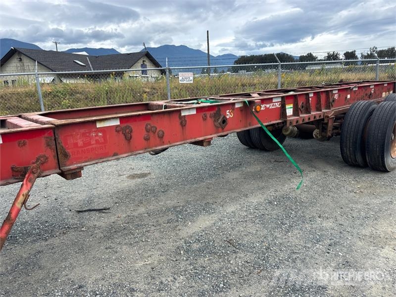 Lode King Tri/A Extendable Container Trailer Konteineriekrāvēji