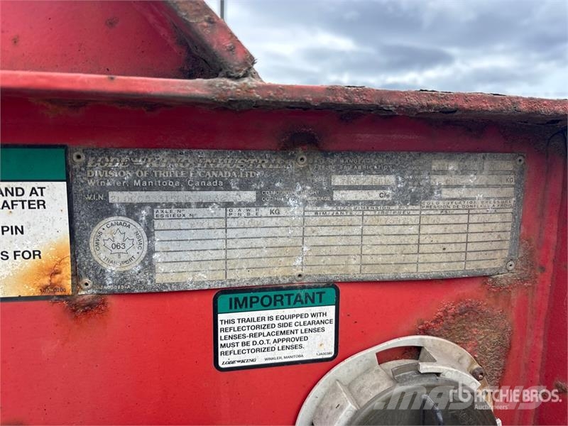 Lode King Tri/A Extendable Container Trailer Konteineriekrāvēji