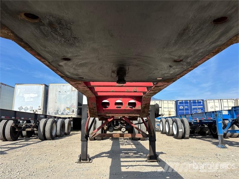 Lode King Tri/A Extendable Container Trailer Remolques portacontenedores