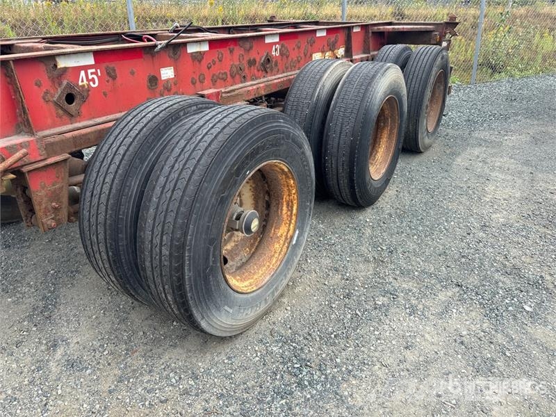 Lode King Tri/A Extendable Container Trailer Konteineriekrāvēji