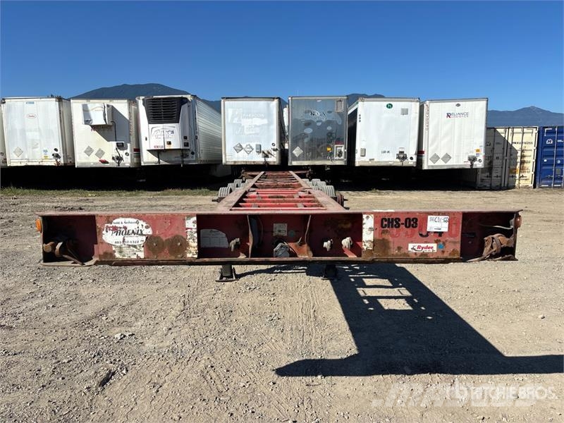 Lode King Tri/A Extendable Container Trailer Containerhenger