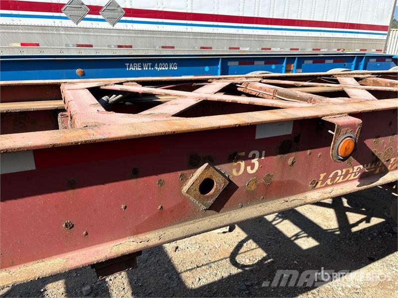Lode King Tri/A Extendable Container Trailer Containerhenger