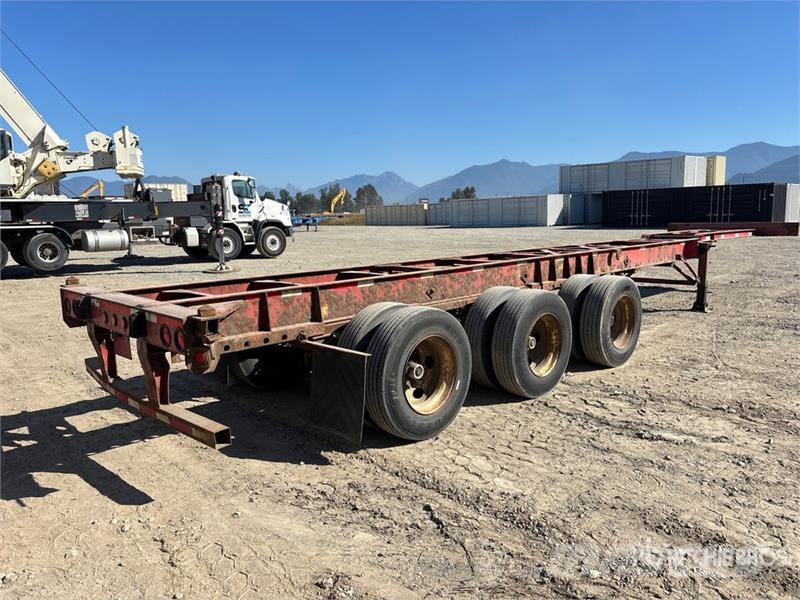 Lode King Tri/A Extendable Container Trailer Containerhenger