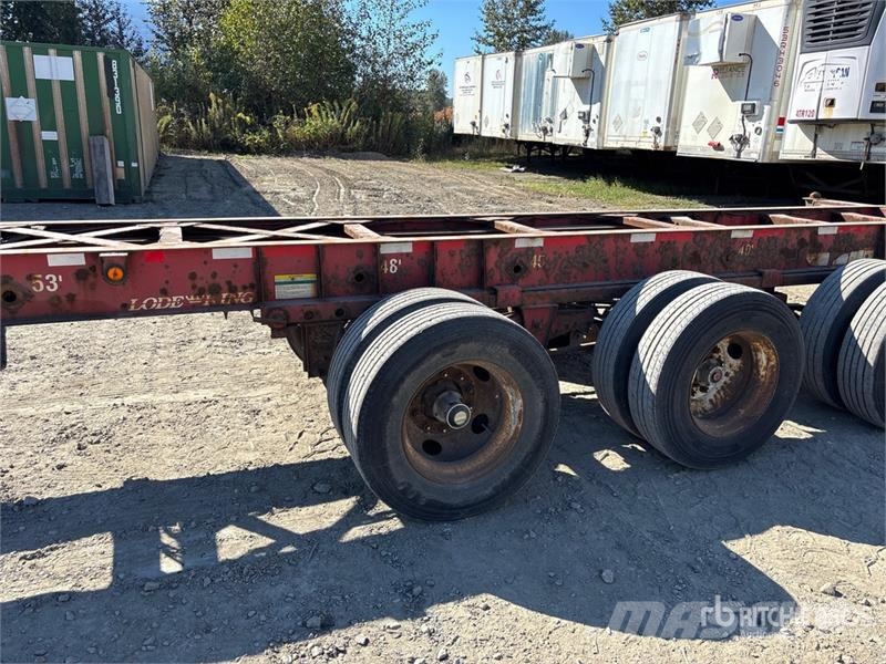Lode King Tri/A Extendable Container Trailer Containerhenger