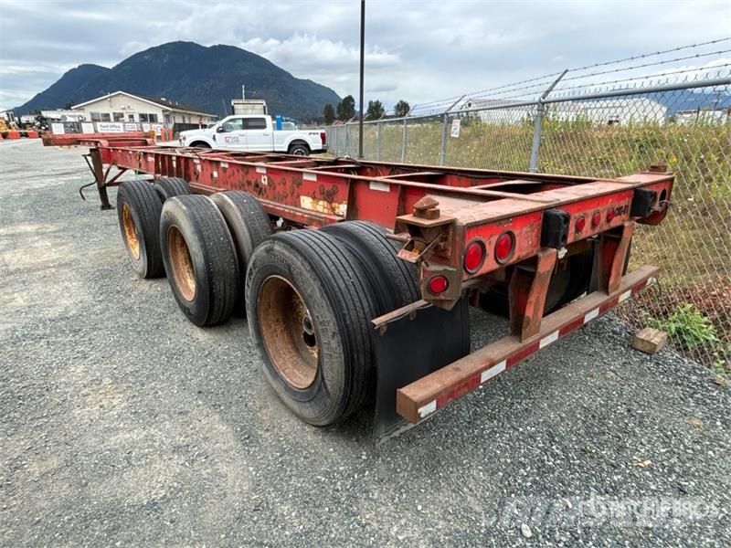 Lode King Tri/A Extendable Container Trailer Konteineriekrāvēji