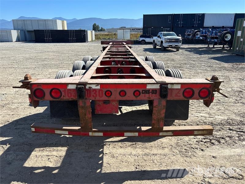 Lode King Tri/A Extendable Container Trailer Containerhenger