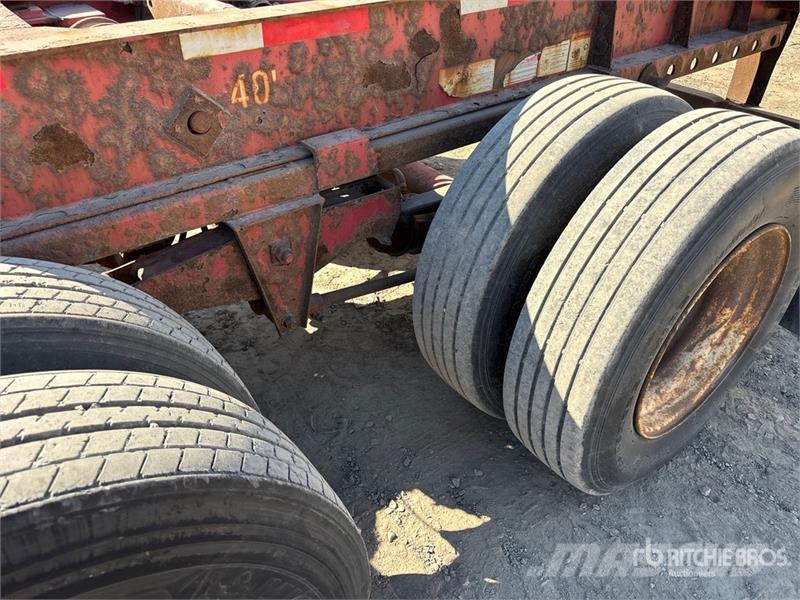 Lode King Tri/A Extendable Container Trailer Containerhenger