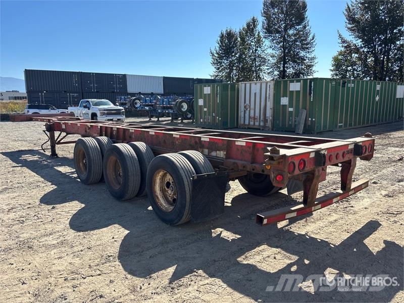 Lode King Tri/A Extendable Container Trailer Containerhenger