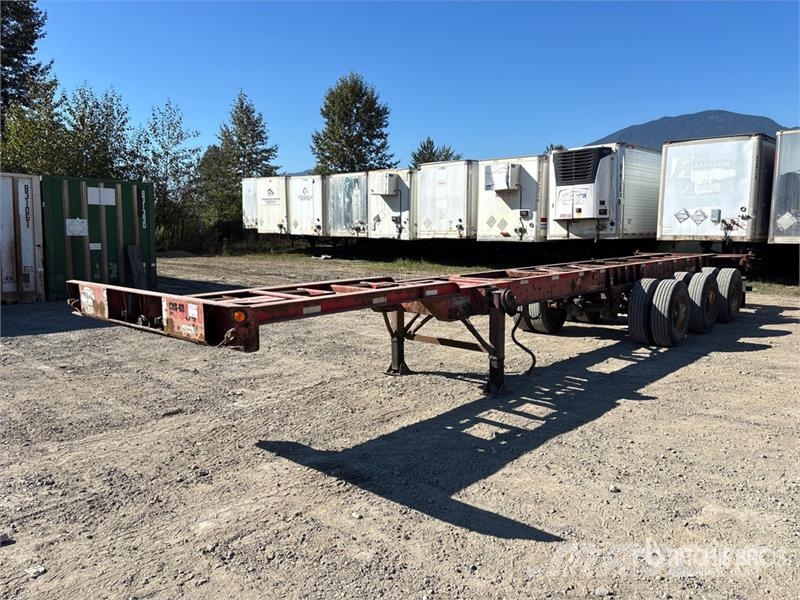 Lode King Tri/A Extendable Container Trailer Containerhenger