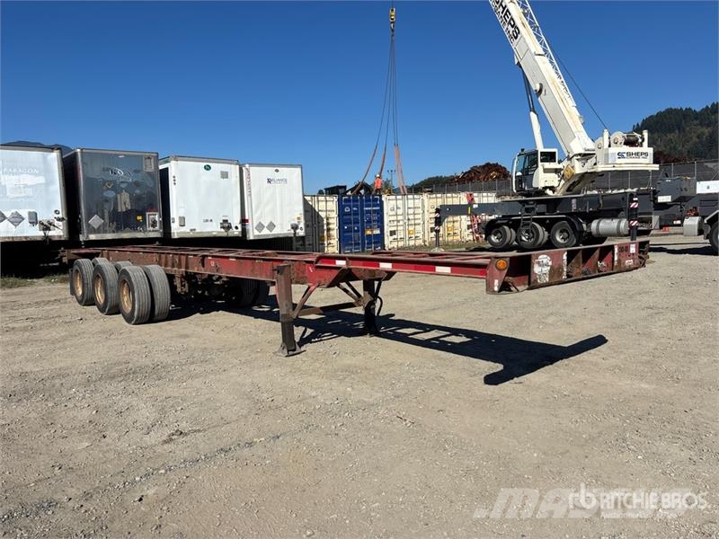 Lode King Tri/A Extendable Container Trailer Containerhenger