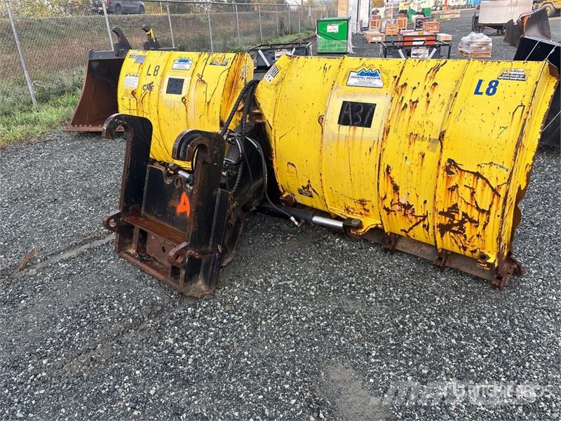 Machinability 11 ft 2 in Power-V Snow Plow - Fits Sniježne daske i plugovi