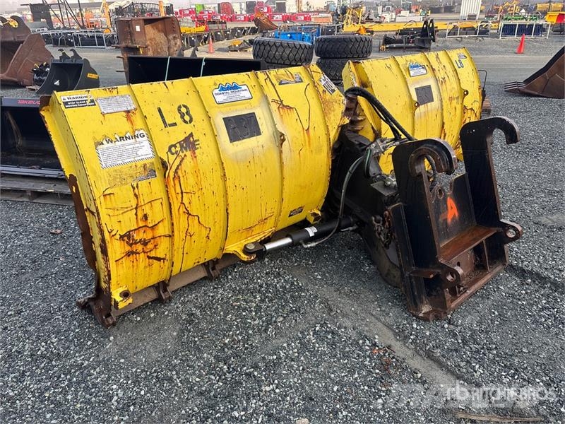 Machinability 11 ft 2 in Power-V Snow Plow - Fits Sniježne daske i plugovi