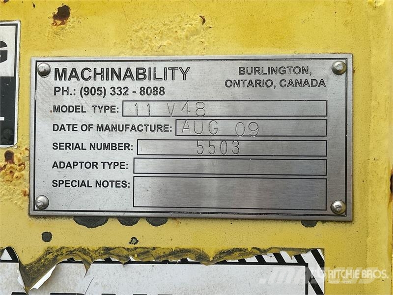 Machinability 11 ft 2 in Power-V Snow Plow - Fits Sniježne daske i plugovi