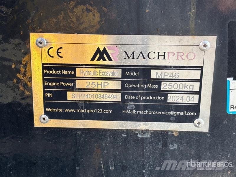 Machpro MP46 Mini Excavator 小型挖掘机