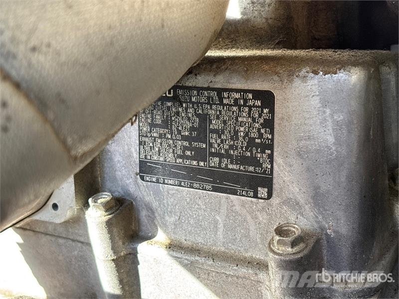 Magnum MDG25 F4 20 kW Mobile Generator Set (Inoperable) Dīzeļģeneratori