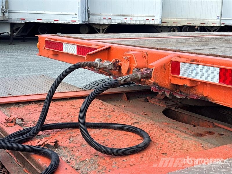 Manac 28 ft Super B-Train Pup Flatbed Trailer Прицепы-платформы/боковая разгрузка