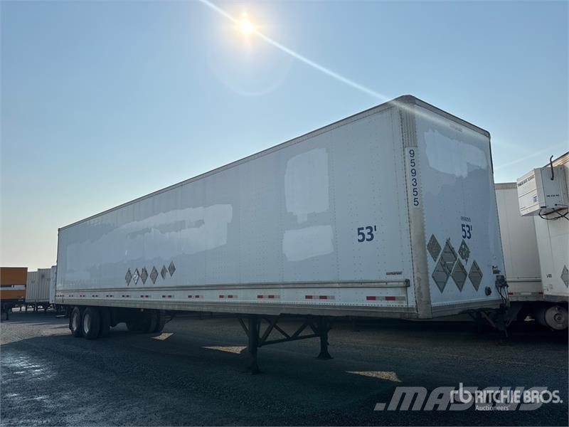 Manac 53 ft x 102 in T/A Van Trailer 厢式拖车