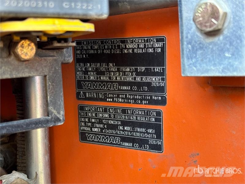 Manitou R105 Skid Steer Loader Kompaktlader