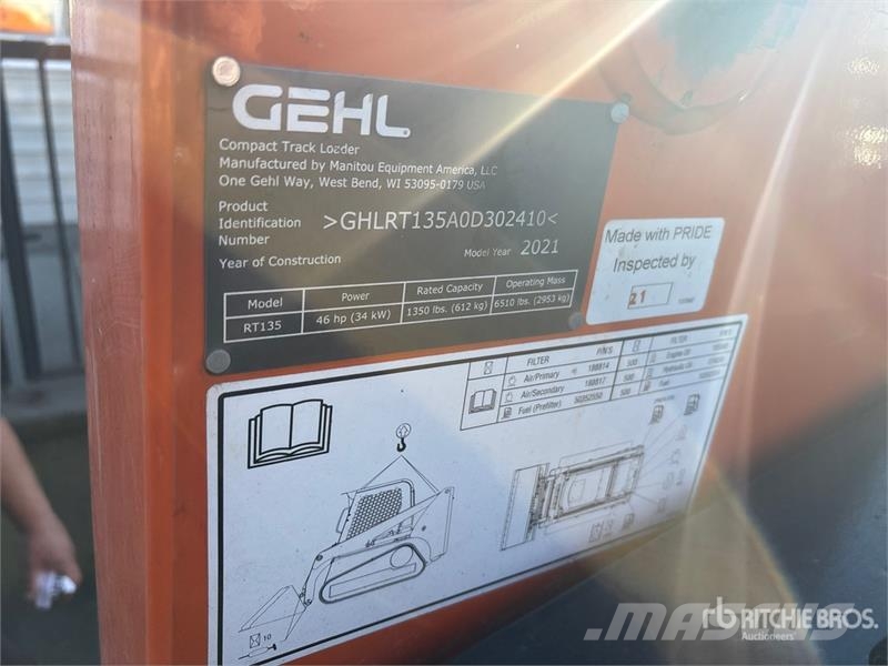 Manitou RT135 Skid Steer Loader Skid steer loaders