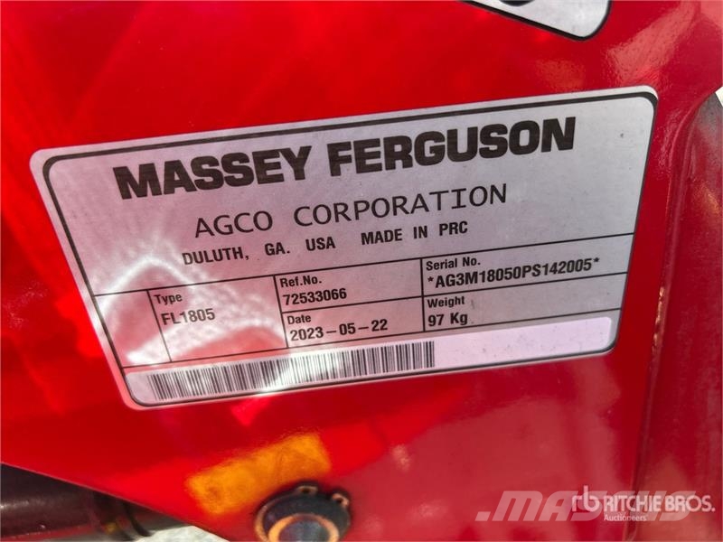Massey Ferguson GC1725MB 4WD Tractor Traktorer