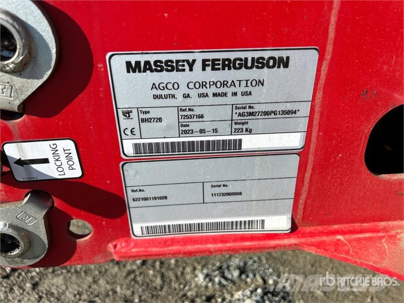 Massey Ferguson GC1725MB 4WD Tractor Traktorer