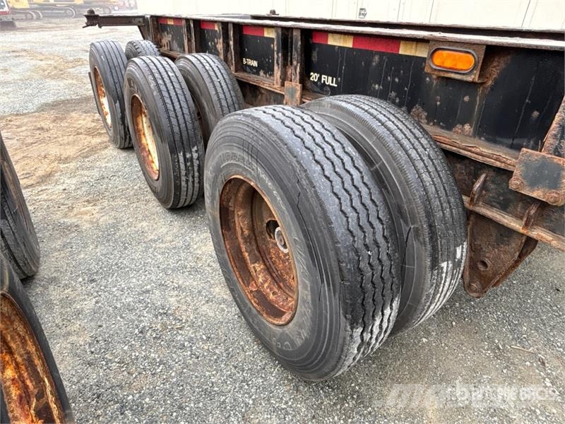 Max Atlas 20 ft Tri/A Extendable Container Trailer Прицепы-Контейнеровозы