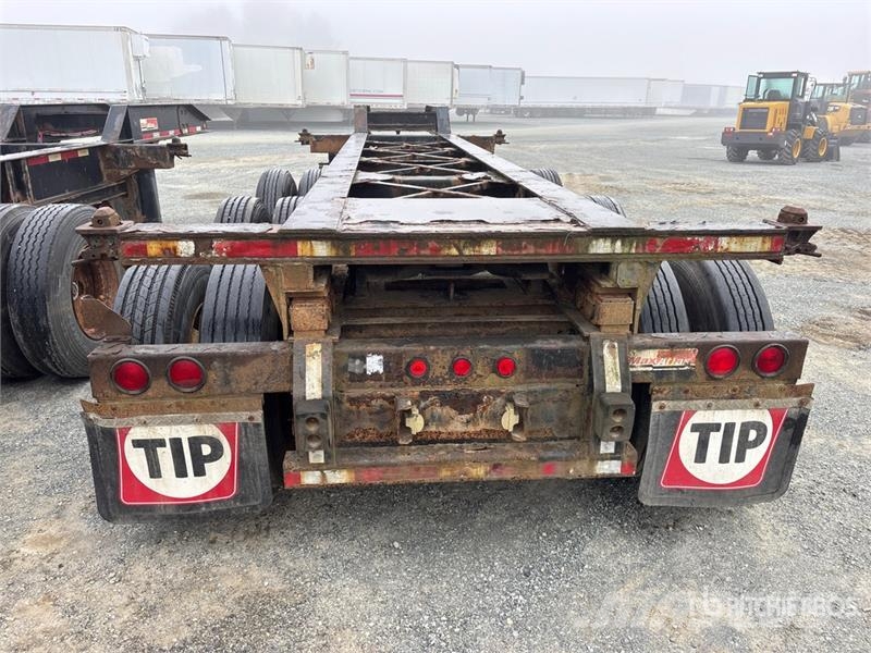 Max Atlas 20 ft Tri/A Extendable Container Trailer Прицепы-Контейнеровозы