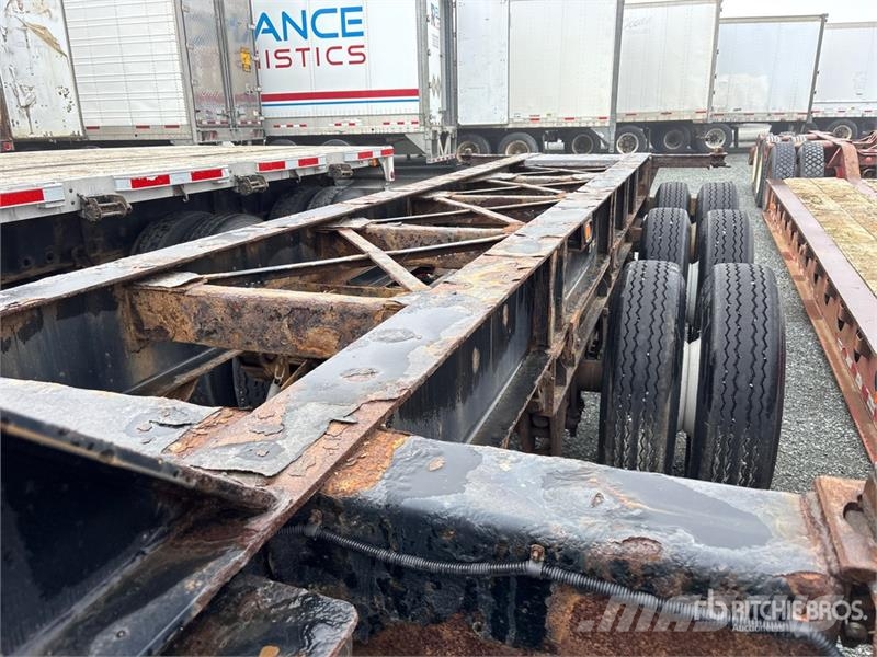 Max Atlas 20 ft Tri/A Extendable Container Trailer Konteinerių priekabos