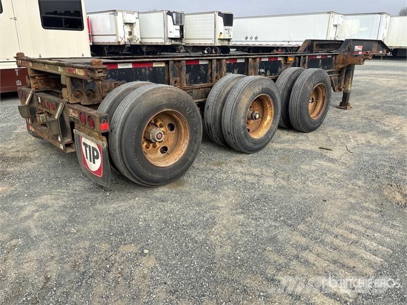 Max Atlas 20 ft Tri/A Extendable Container Trailer Konteinerių priekabos
