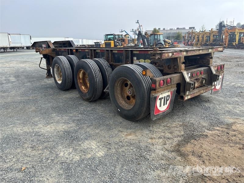 Max Atlas 20 ft Tri/A Extendable Container Trailer Konteinerių priekabos