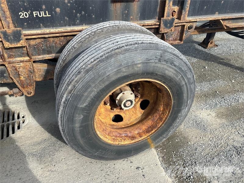 Max Atlas Extendable Container Trailer Remorque porte container