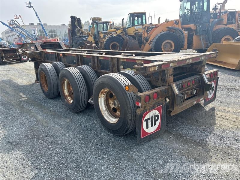 Max Atlas Extendable Container Trailer Remorque porte container