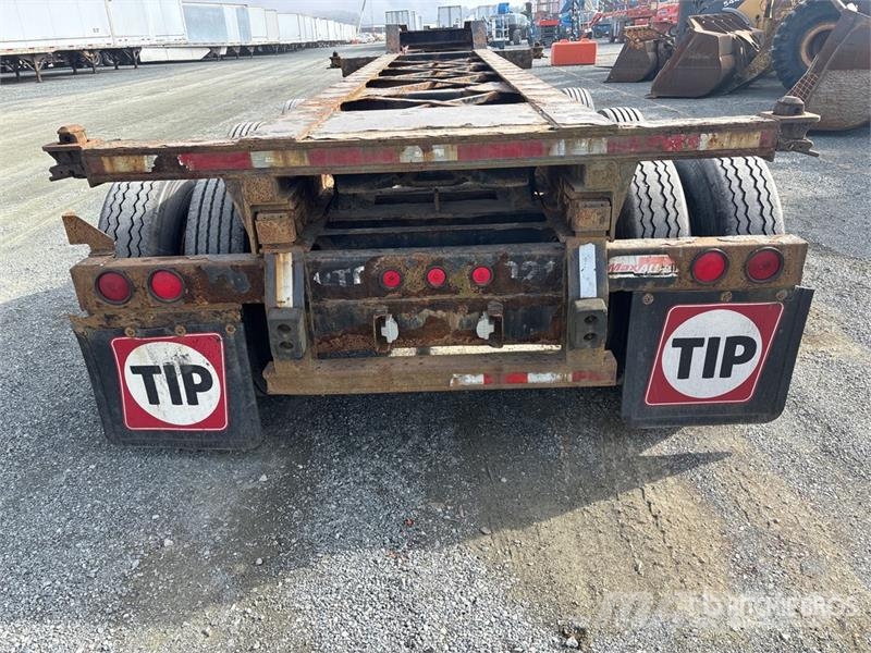 Max Atlas Extendable Container Trailer Remorque porte container