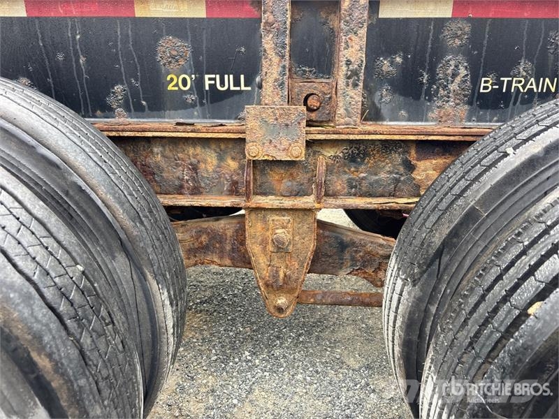 Max Atlas Tri/A Extendable Container Trailer Remorque porte container