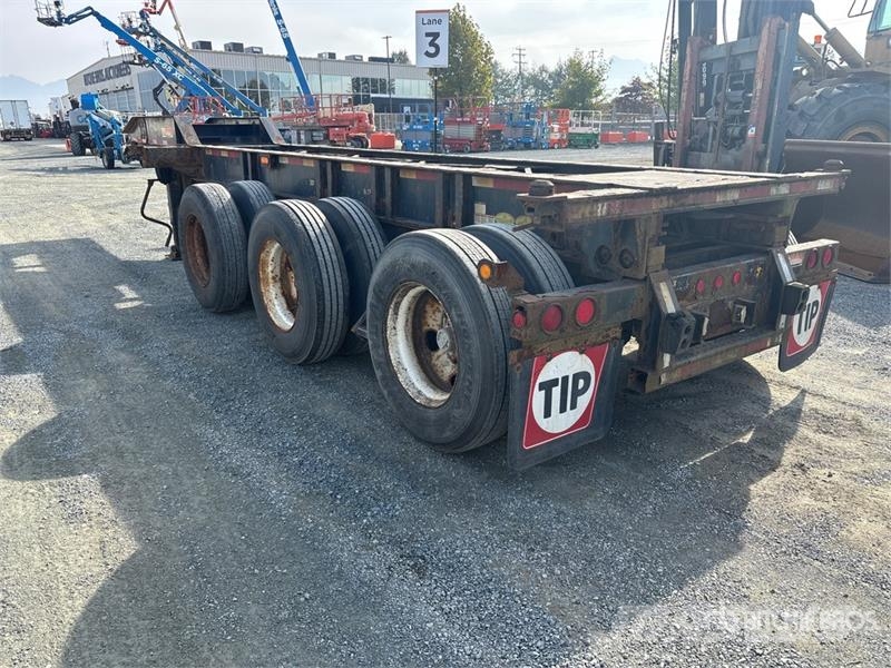 Max Atlas Tri/A Extendable Container Trailer Remorque porte container