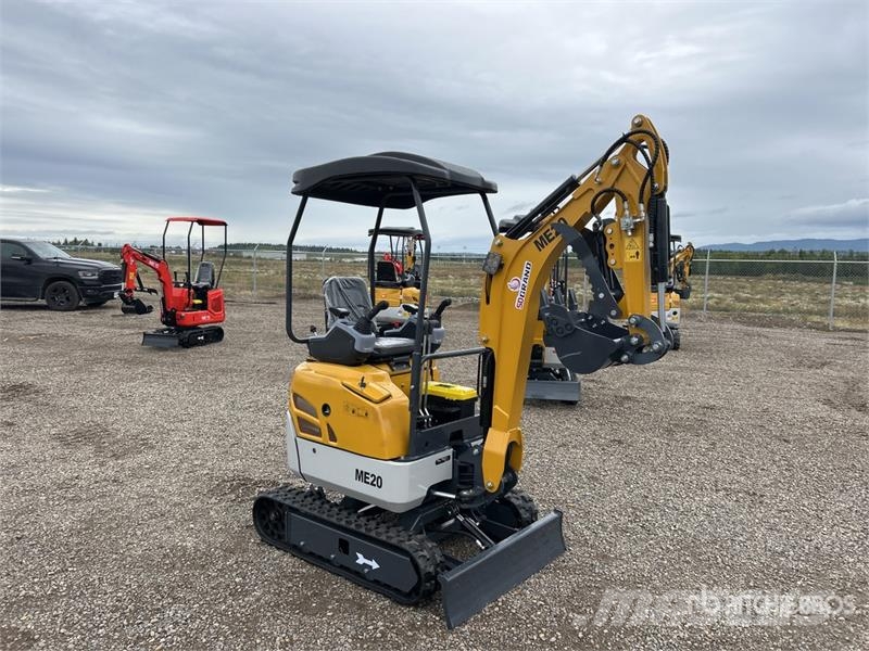  ME20-YELLOW Yanmar Diesel Mini Excavator (Unused) Miniexcavadoras